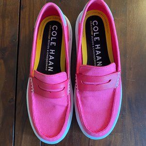GrandPrø Rally Canvas Penny Loafer (Bright Berry sz 8)